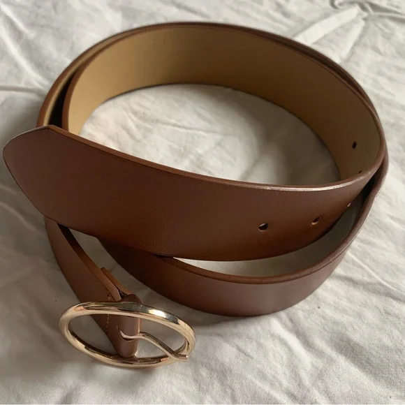 Brown Belt - Gold Buckle BOGO $5 - Picture 1 of 2